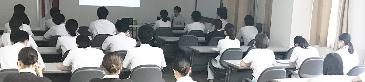 看人工呼吸器、酸素ボンベの取扱いについて 院内勉強会