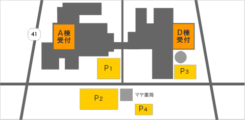 さくら総合病院駐車場
