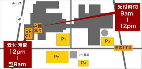 2018-2019 休日一般・耳鼻科外来／救急外来