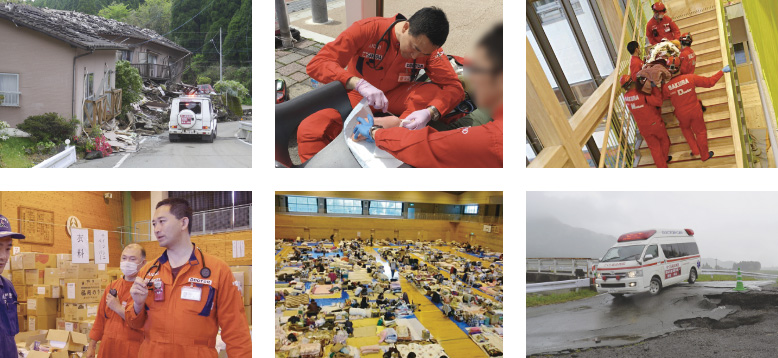 熊本地震災害医療救援隊